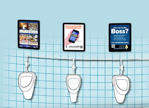 Bathroom Advertising